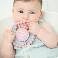 SMALL TOWN GIRL TEETHER-Kids-BELLA TUNNO-Coriander