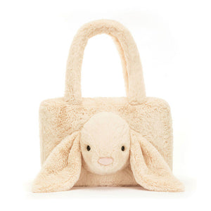 SMUDGE RABBIT TOTE BAG-Stuffies-JELLYCAT-Coriander