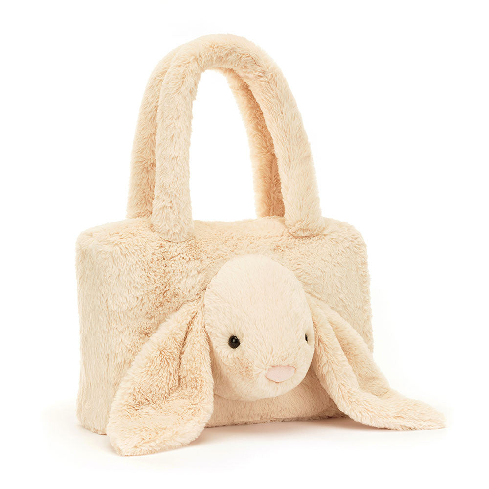 SMUDGE RABBIT TOTE BAG-Stuffies-JELLYCAT-Coriander