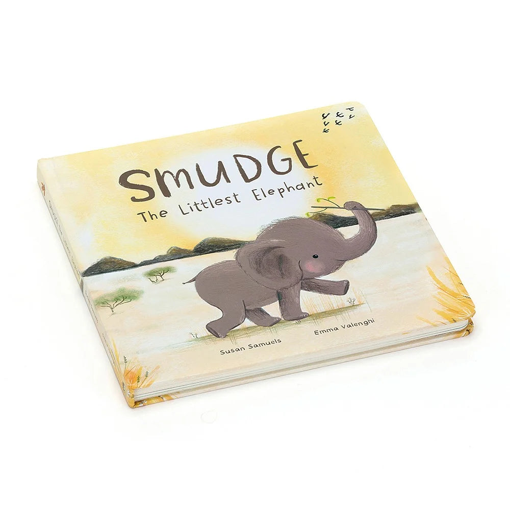 SMUDGE THE LITTLEST ELEPHANT BOOK-Books & Stationery-JELLYCAT BOOKS-Coriander