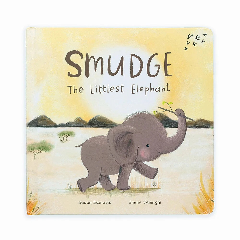 SMUDGE THE LITTLEST ELEPHANT BOOK-Books & Stationery-JELLYCAT BOOKS-Coriander