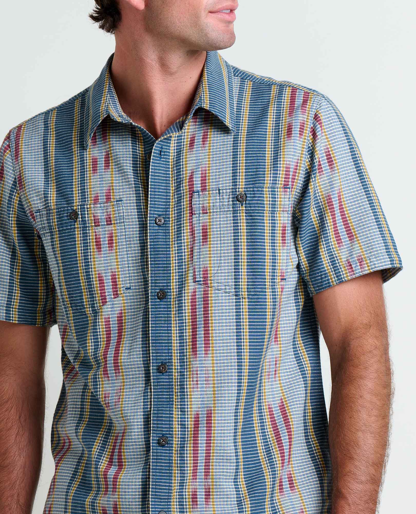 SMYTHY SHORT SLEEVE SHIRT | MIDNIGHT-Shirts & Tops-TOAD&CO-MEDIUM-MIDNIGHT-Coriander