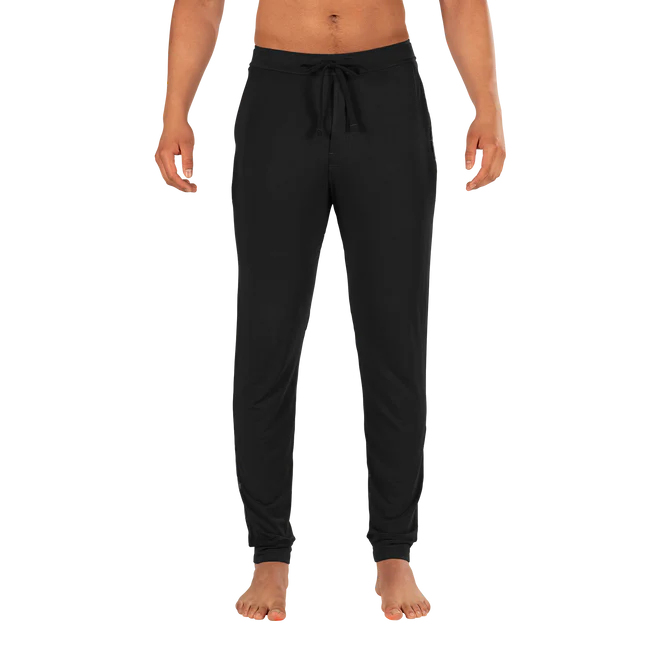 SNOOZE PANT | BLACK-Pant-SAXX-MEDIUM-BLACK-Coriander