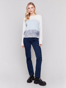 SNOW WASH SWEATER-Jackets & Sweaters-CHARLIE B-Coriander