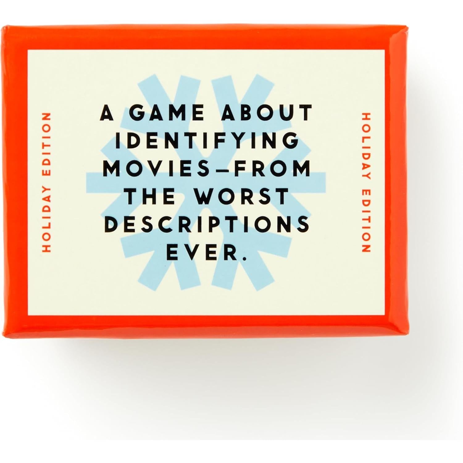 SOCIAL GAME | MINI POORLY EXPLAINED MOVIES: HOLIDAY EDITION-Fun and Games-RAINCOAST-Coriander