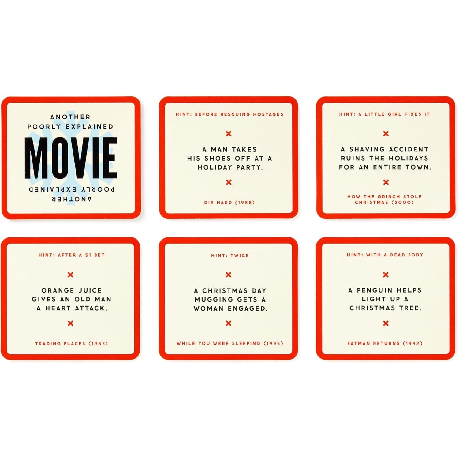 SOCIAL GAME | MINI POORLY EXPLAINED MOVIES: HOLIDAY EDITION-Fun and Games-RAINCOAST-Coriander