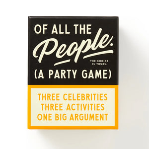 SOCIAL GAME | OF ALL THE PEOPLE-Fun and Games-RAINCOAST-Coriander