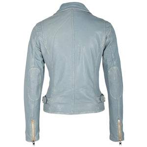 SOFIA 4 LEATHER JACKET-Jackets & Sweaters-MAURITIUS-Coriander