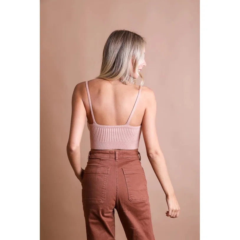 SOFT AND COMFY LOUNGE BRAMI TOP-Basics-LETO ACCESSORIES-Coriander