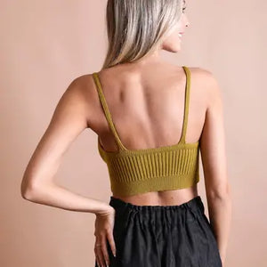 SOFT AND COMFY LOUNGE BRAMI TOP-Basics-LETO ACCESSORIES-Coriander