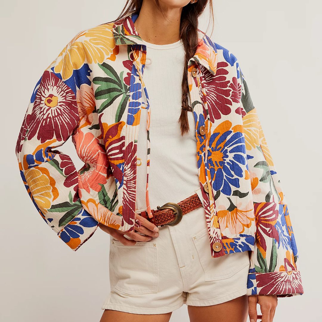 SOLEIL BEACH JACKET-Jackets & Sweaters-FREE PEOPLE-Coriander