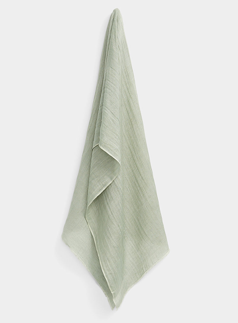 SOLID COLOURED SCARF-Scarf-MOMENT BY MOMENT-Coriander