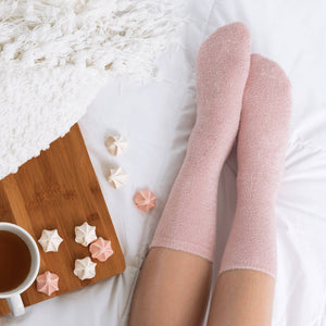 SPA SOCKS | YOU HAD ME AT ALOE-Socks-LEMON LAVENDER-Coriander