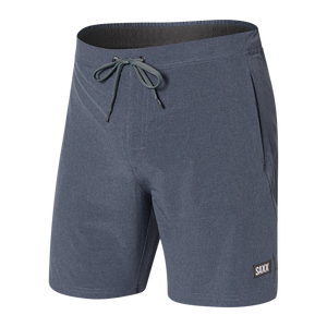 SPORT 2 LIFE 2n1 SHORTS 7" - NAVY HEATHER-Pant-SAXX-SMALL-DEEP NAVY HEATHER-Coriander