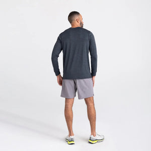 SPORT 2 LIFE 2n1 SHORTS 7" - SHARK HEATHER-Pant-SAXX-Coriander