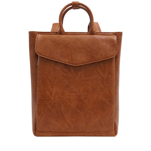 SQ BACKPACK | EVIE-Bags & Wallets-S-Q-CAMEL-Coriander