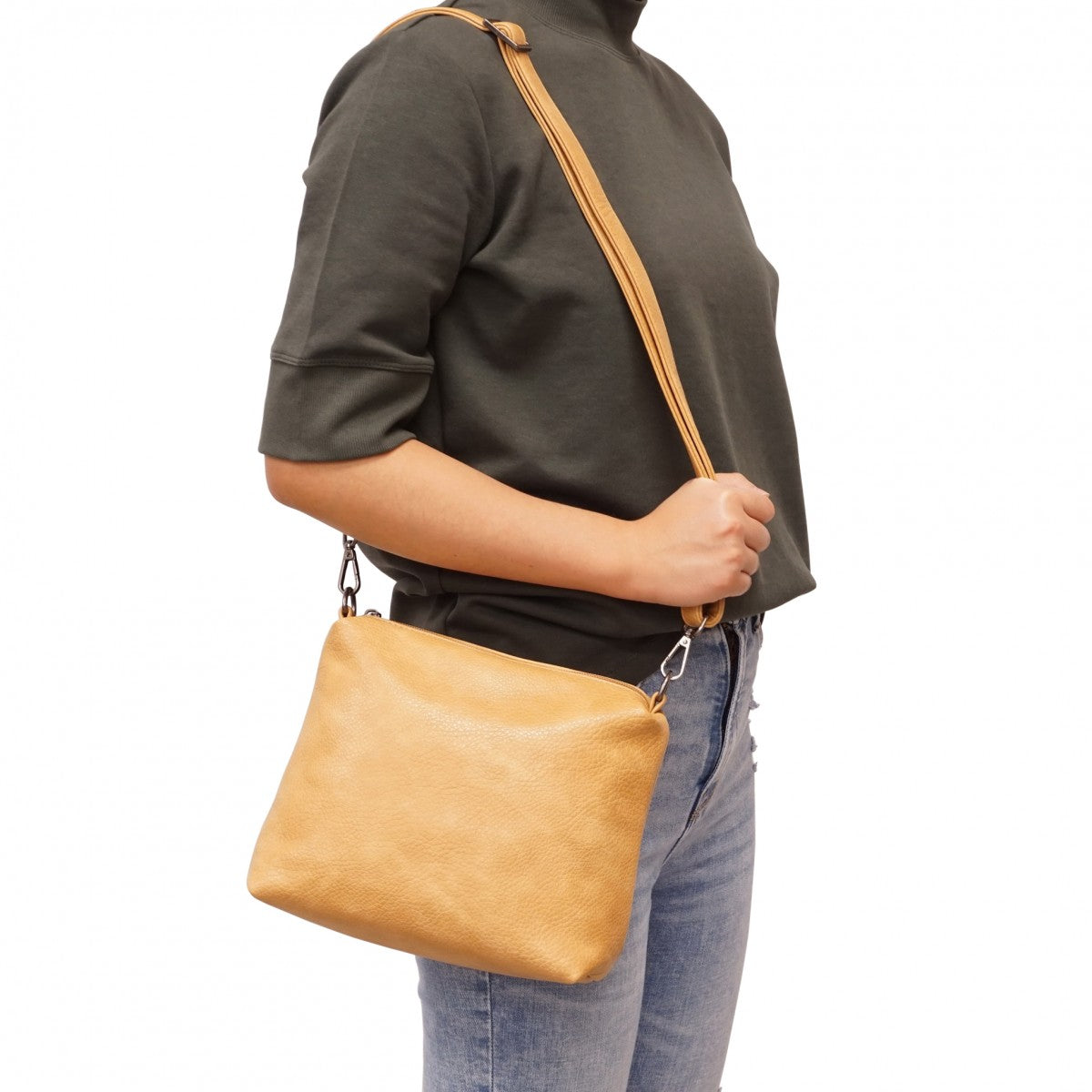 SQ FREYA REVERSIBLE HOBO-Bags & Wallets-S-Q-Coriander