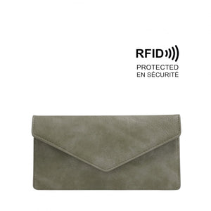 SQ VIDA SLIM WALLET-Bags & Wallets-S-Q-MATCHA-Coriander