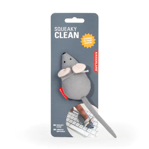 SQUEAKY CLEAN MICROFIBRE MOUSE-Cleaning-KIKKERLAND DESIGNS-Coriander