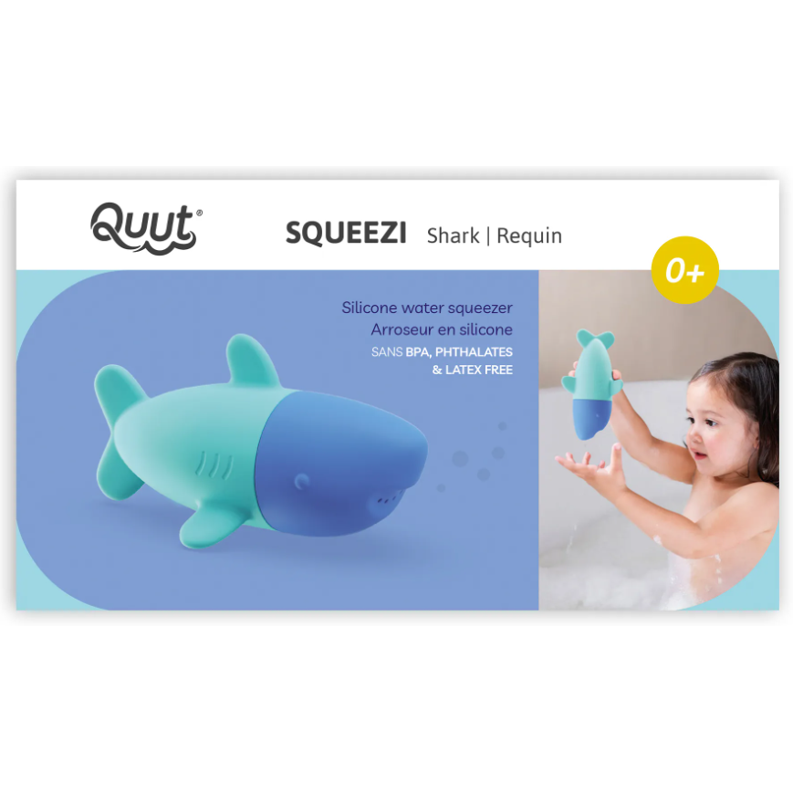 SQUEEZI BATH TOY | SHARK-Uncategorised-QUUT-Coriander