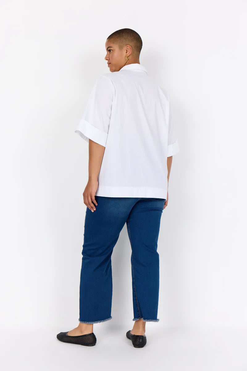 S/S BLOUSE | SAGA-Top-WASABI CONCEPT-Coriander