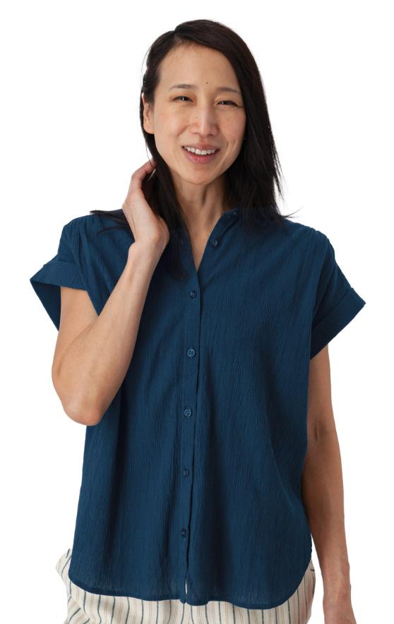 S/S SHIRT | BEACHCOMBER-Top-AVENTURA-XSMALL-BLUE-Coriander