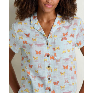 S/S SHIRT | CAMP COVE-Tops-TOAD&CO-SMALL-SKYWAY PRINT-Coriander