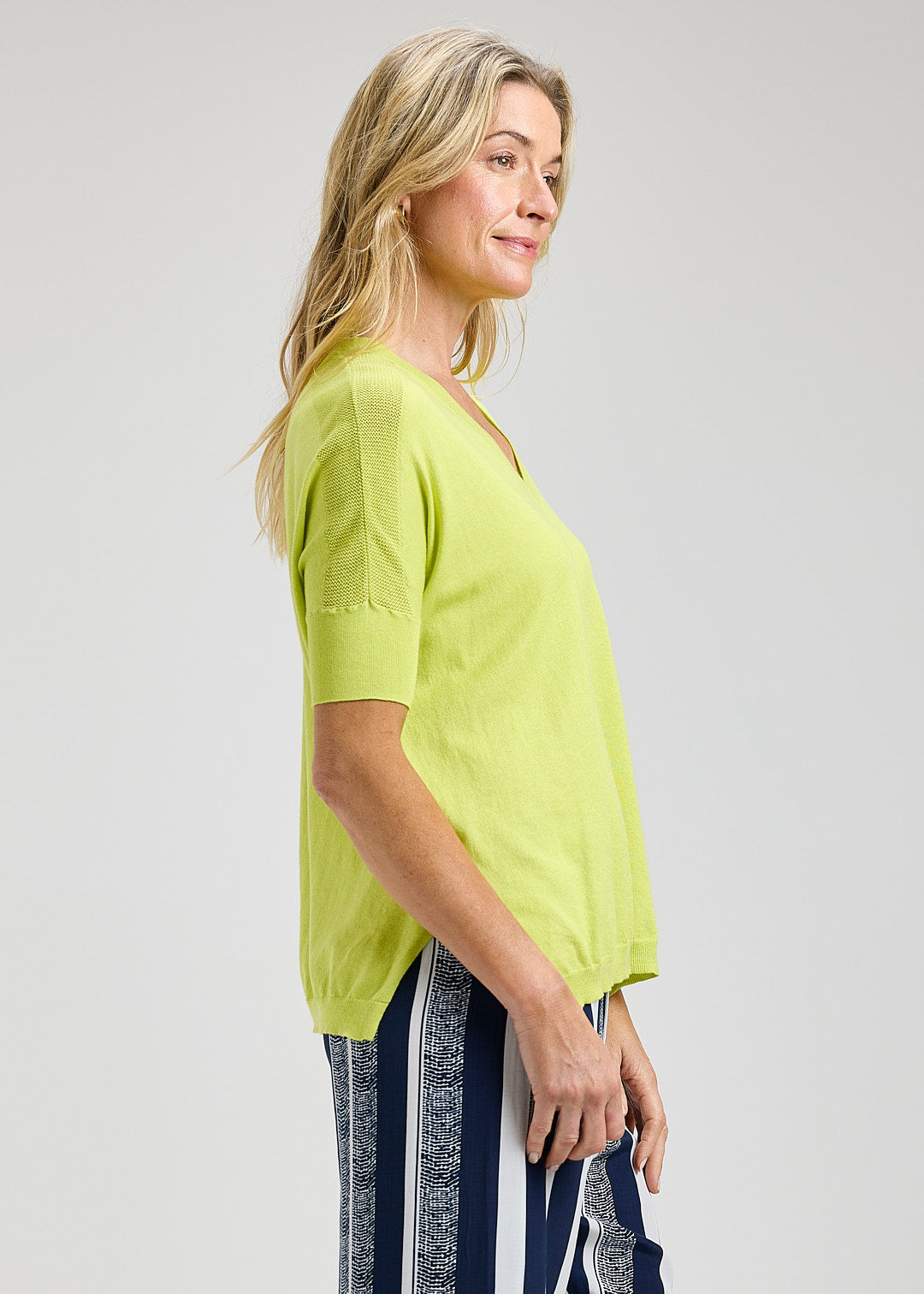 S/S SWEATER | V-NECK-Jackets & Sweaters-ZAKET & PLOVER-Coriander