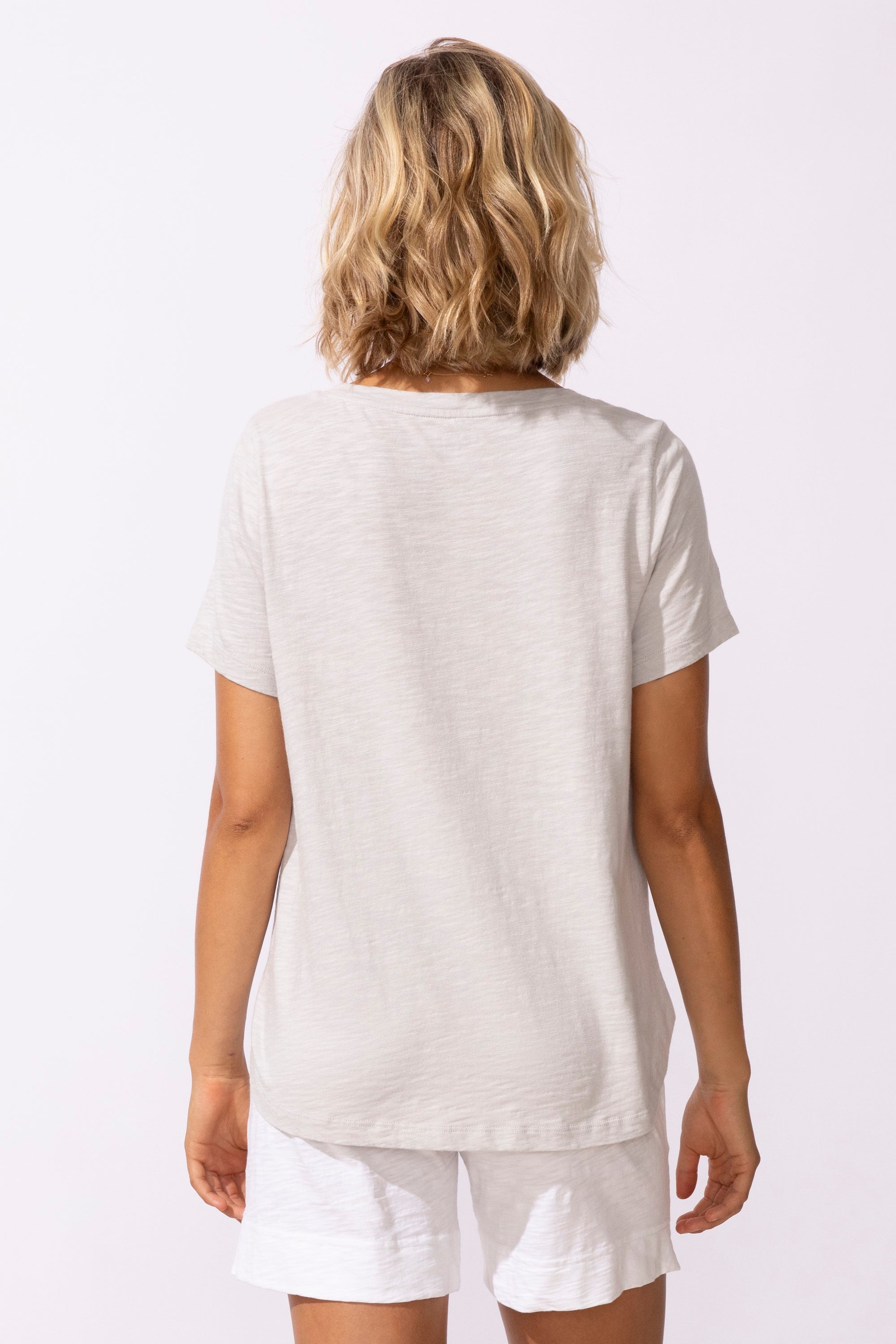 S/S TEE | HIGH LO-Tops-ESCAPE-Coriander