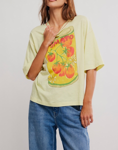 SS TEE | IN SPRING-Tops-FREE PEOPLE-Coriander