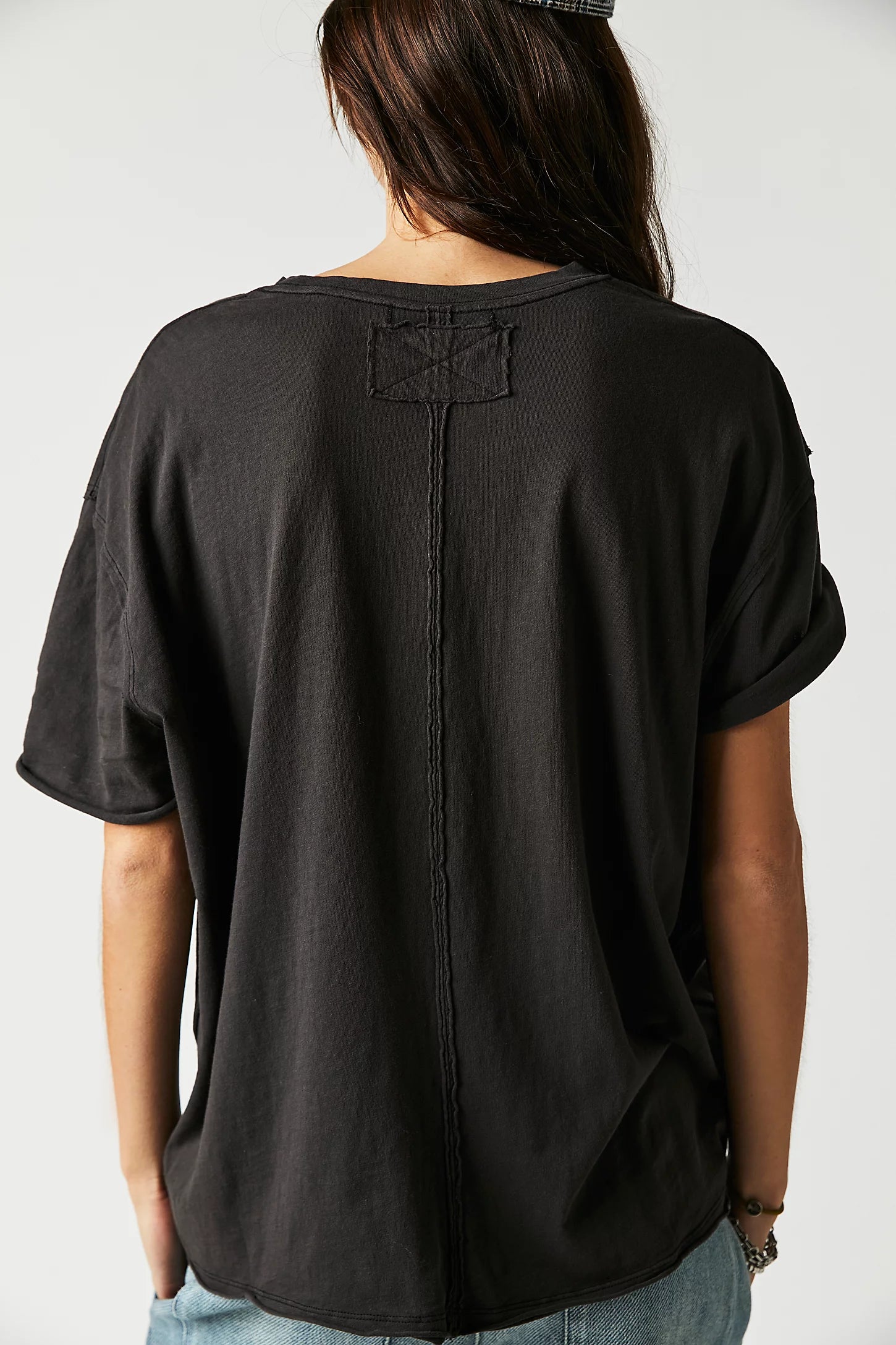 S/S TEE | NINA-Top-FREE PEOPLE-Coriander