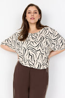 S/S TOP | SALIHA-Top-WASABI CONCEPT-PLUS SMALL-CREAM-Coriander