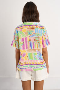 S/S WOMEN'S SHIRT | MAUI-Top-MOLLY BRACKEN-Coriander