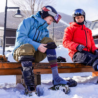 STEEP LINES OVER THE CALF MEN'S SOCKS-Socks & Footwear-DARN TOUGH-Coriander