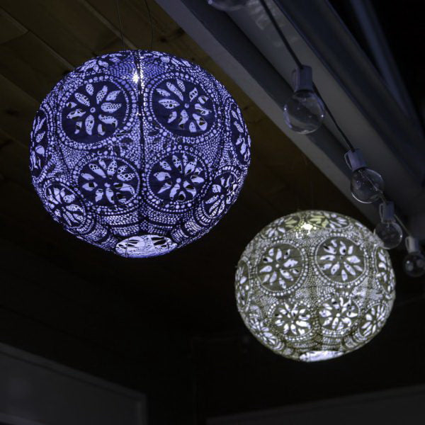 STELLA BOHO GLOBE - MET BLUE-lights-ALLSOP-Coriander