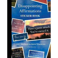 STICKER BOOK | DISAPPOINTING AFFIRMATIONS-Books & Stationery-RAINCOAST-Coriander