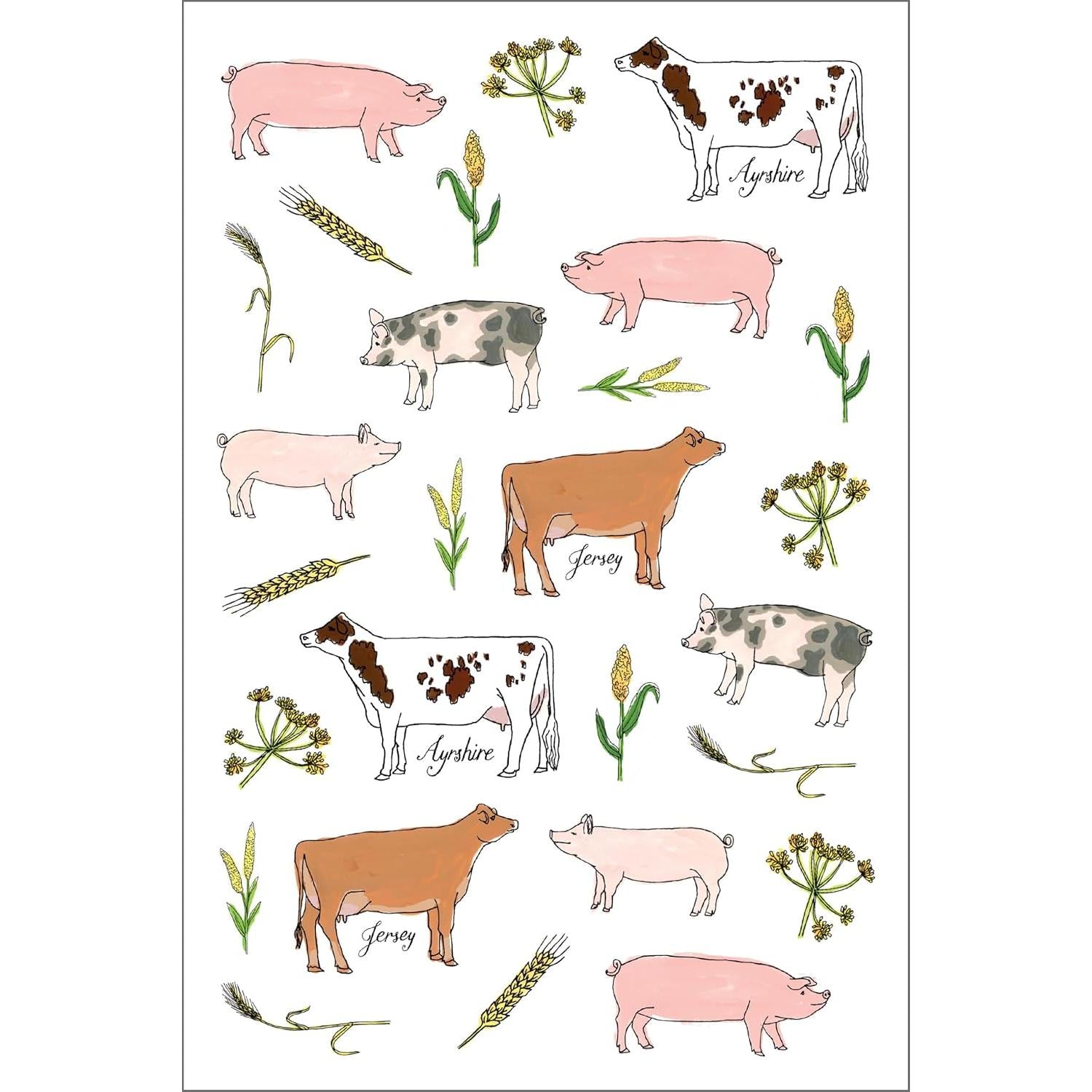 STICKER BOOK | FARM ANATOMY-Books & Stationery-HACHETTE BOOK GROUP-Coriander