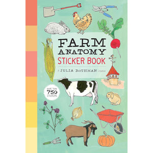 STICKER BOOK | FARM ANATOMY-Books & Stationery-HACHETTE BOOK GROUP-Coriander