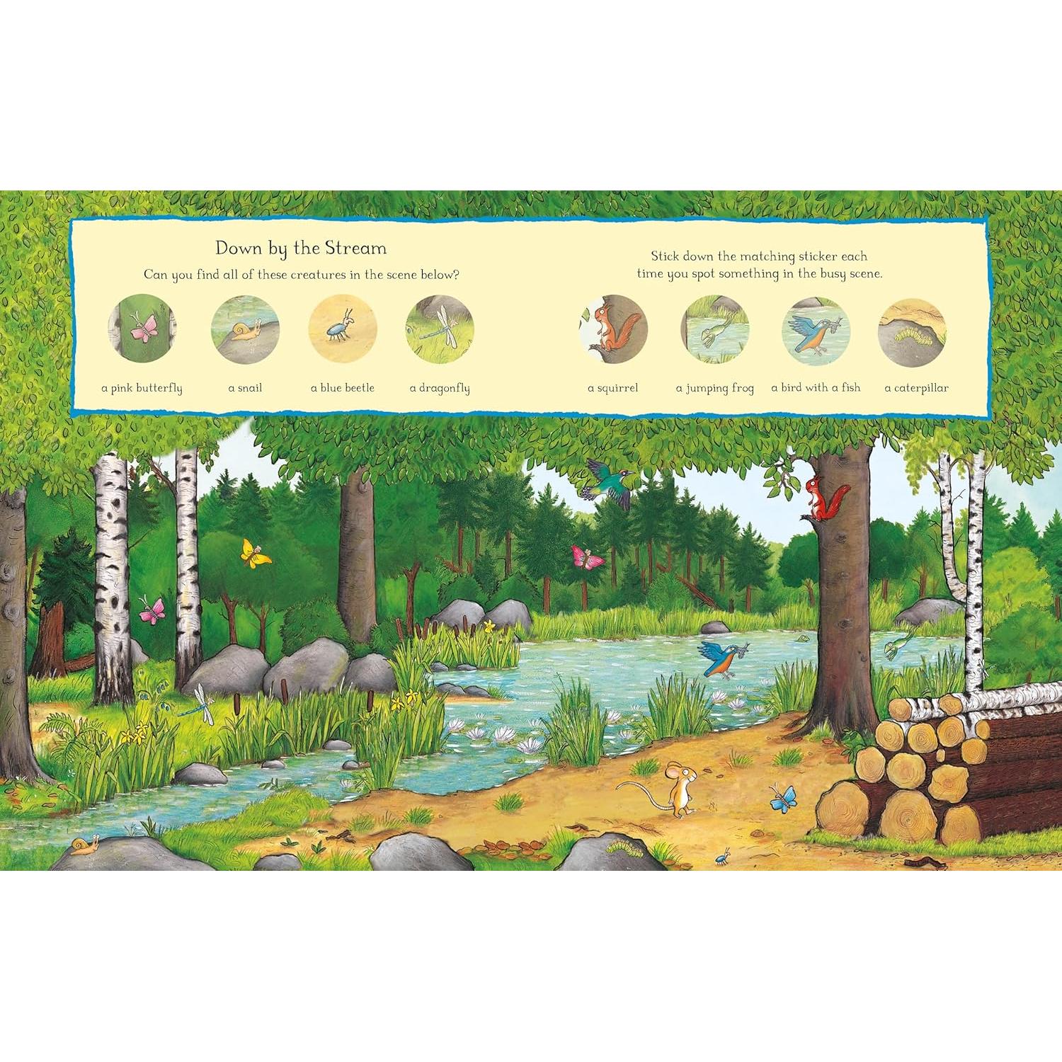 STICKER BOOK | GRUFFALO'S FIRST-Books & Stationery-RAINCOAST-Coriander