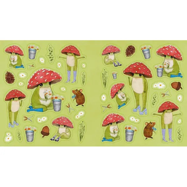 STICKER BOOK | LITTLE FROG