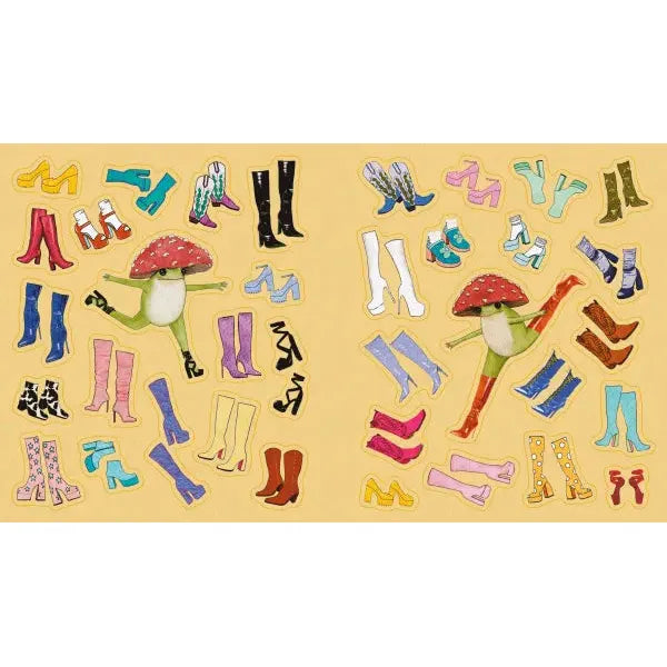 STICKER BOOK | LITTLE FROG