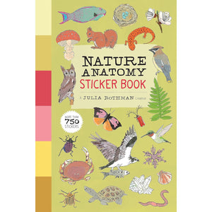 STICKER BOOK | NATURE ANATOMY-Books & Stationery-HACHETTE BOOK GROUP-Coriander
