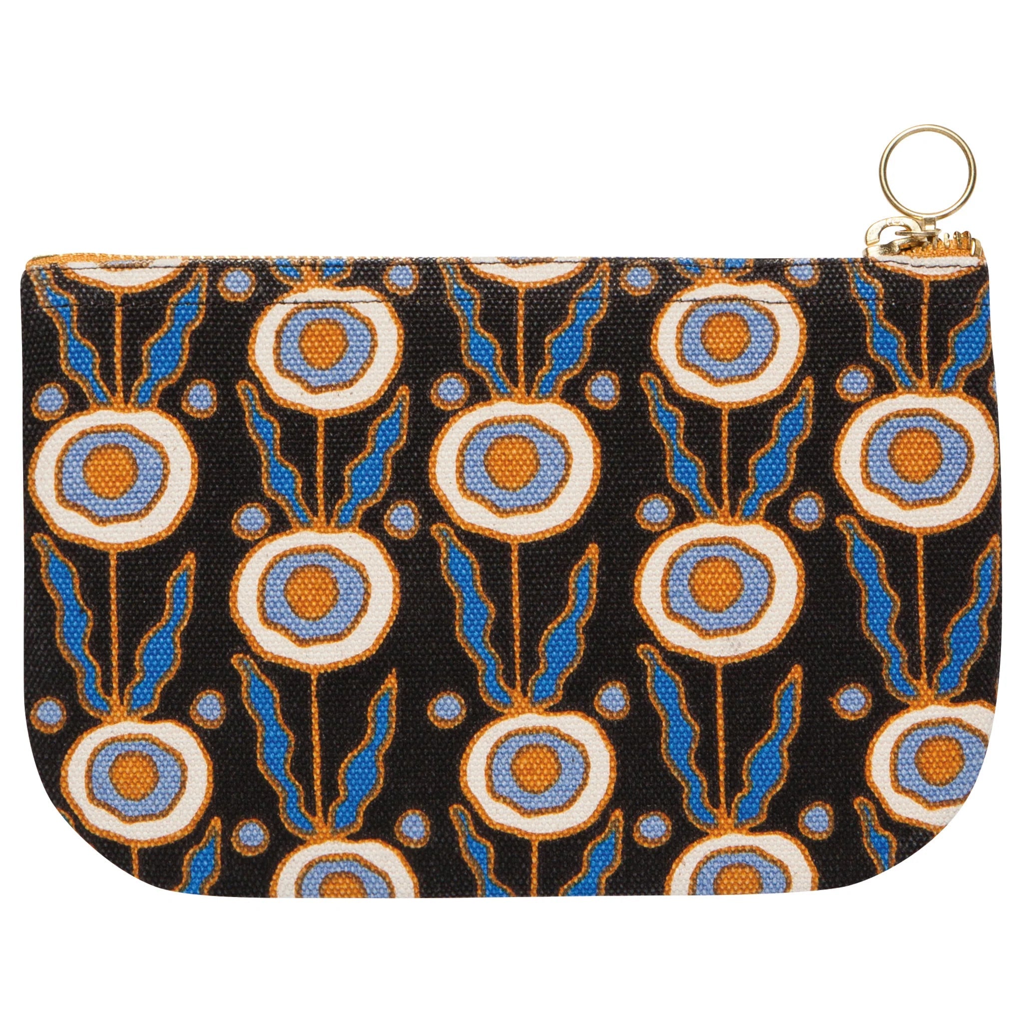 STILL LIFE ZIP POUCH - SMALL-Bags & Wallets-DANICA-Coriander