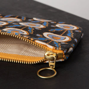 STILL LIFE ZIP POUCH - SMALL-Bags & Wallets-DANICA-Coriander