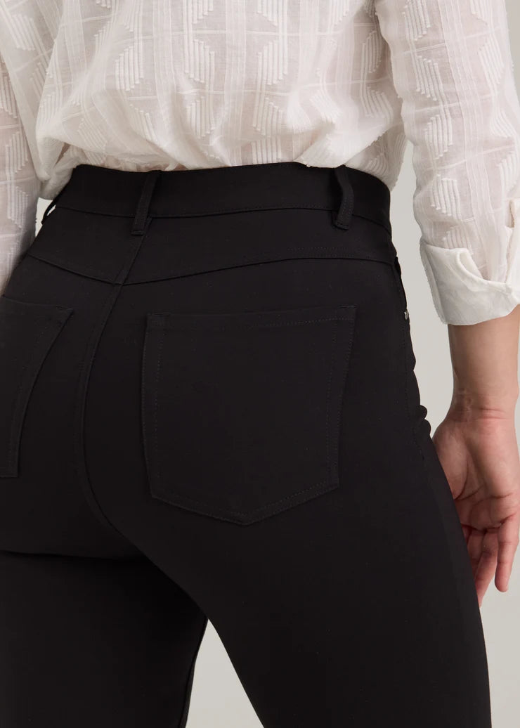 STRAIGHT LEG JEANS | SUZANNE: BLACK-Bottoms-FRENCH DRESSING JEANS-Coriander