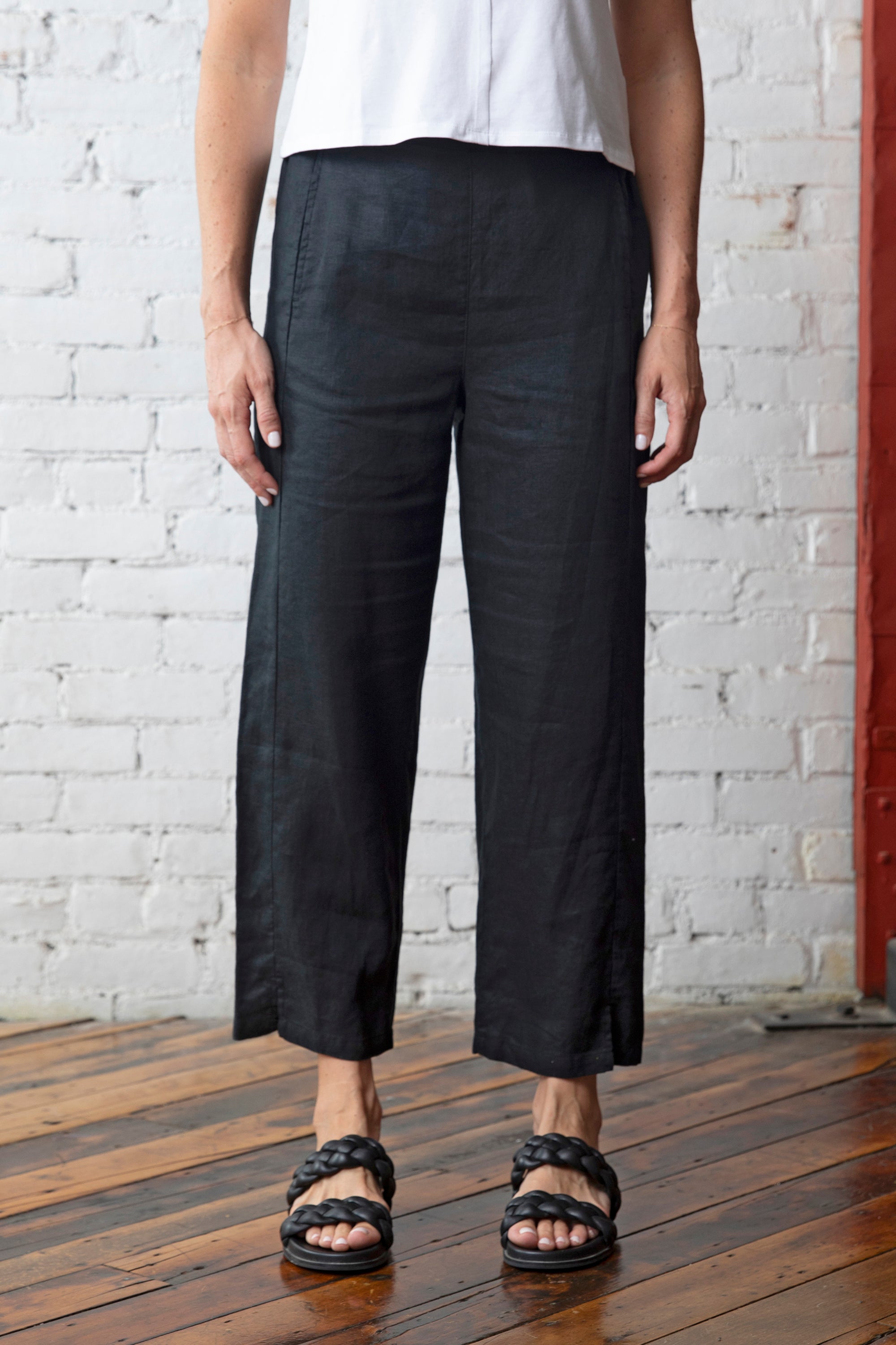 STRAIGHT LEG PANT-Bottoms-LIV BY HABITAT-Coriander