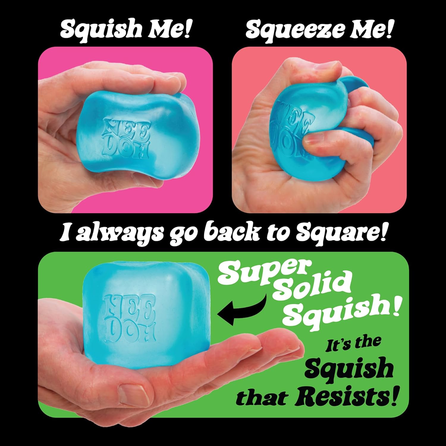 STRESS BALL | NICE CUBE-Fun and Games-NEEDOH-Coriander