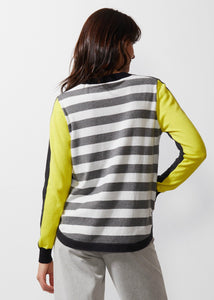 STRIPEY STARDOM SWEATER-Jackets & Sweaters-ZAKET & PLOVER-Coriander