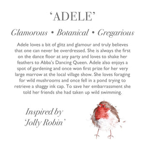 STUFFIE | ADELE ROBIN JUNIOR-Stuffies-WRENDALE DESIGNS-Coriander
