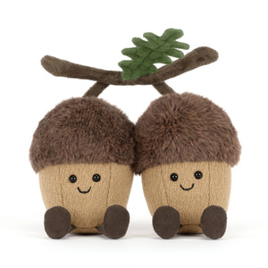 STUFFIE | AMUSEABLES ORT & TUM ACORNS-Uncategorised-JELLYCAT-Coriander